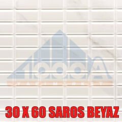 30X60 SAROS BEYAZ 1.SINIF