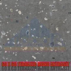 60X60 TERRAZZO MONO ANTRASİT 1.SINIF