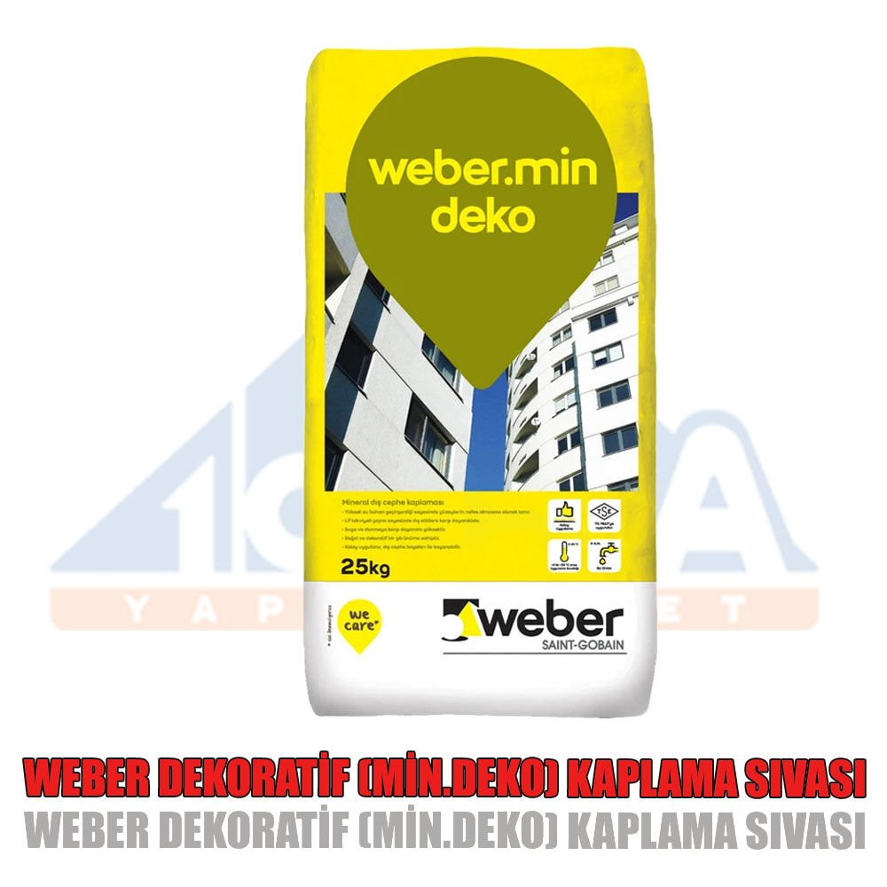 WEBER DEKORATİF (MİN.DEKO) KAPLAMA SIVASI