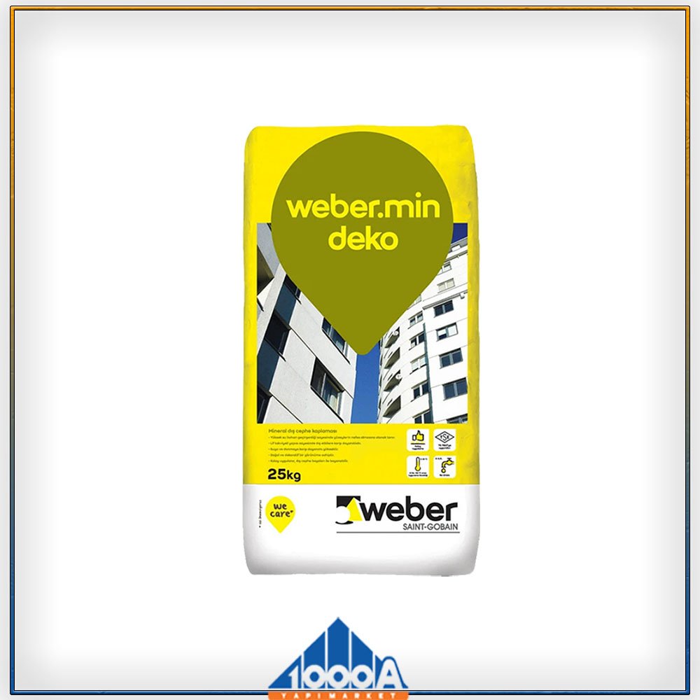 WEBER DEKORATİF (MİN.DEKO) KAPLAMA SIVASI