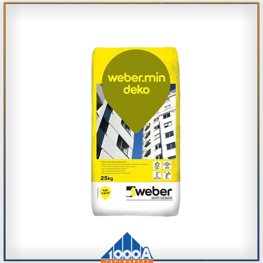 WEBER DEKORATİF (MİN.DEKO) KAPLAMA SIVASI