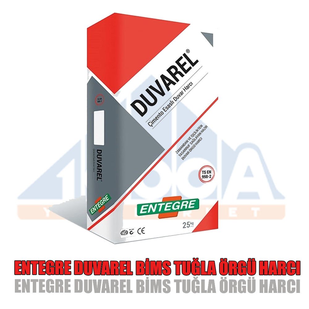 ENTEGRE DUVAREL BİMS TUĞLA ÖRGÜ HARCI