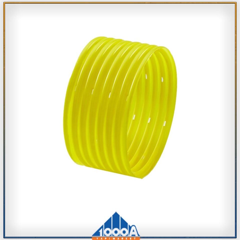 PVC DRENAJ BORUSU Ø 200 : 1 TOP = 50 MT