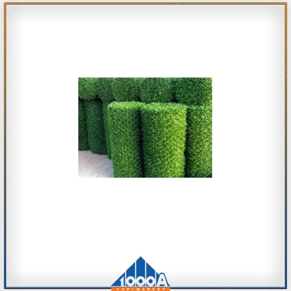 ÇİM ÇİT (UV Dayanımlı Dekoratif Bahçe Çiti) 100CM*10MT