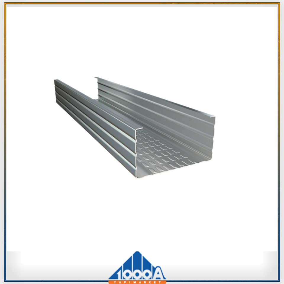 ALÇIPAN PROFİLİ DUVAR C 50'LİK DUVAR C 3 MT